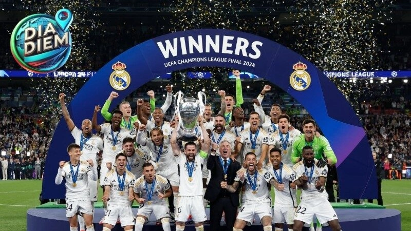 Real Madrid - Vua Champions League